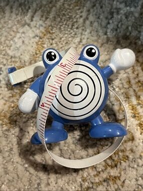 Pokemon Poliwhirl 2" Mini Figure PVC Vintage Nintendo 1999 z32